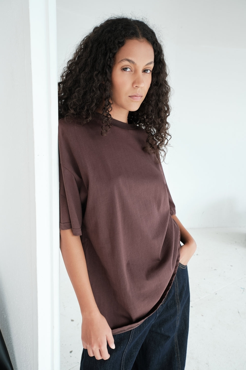 T-SHIRT GABIN CHOCOLAT