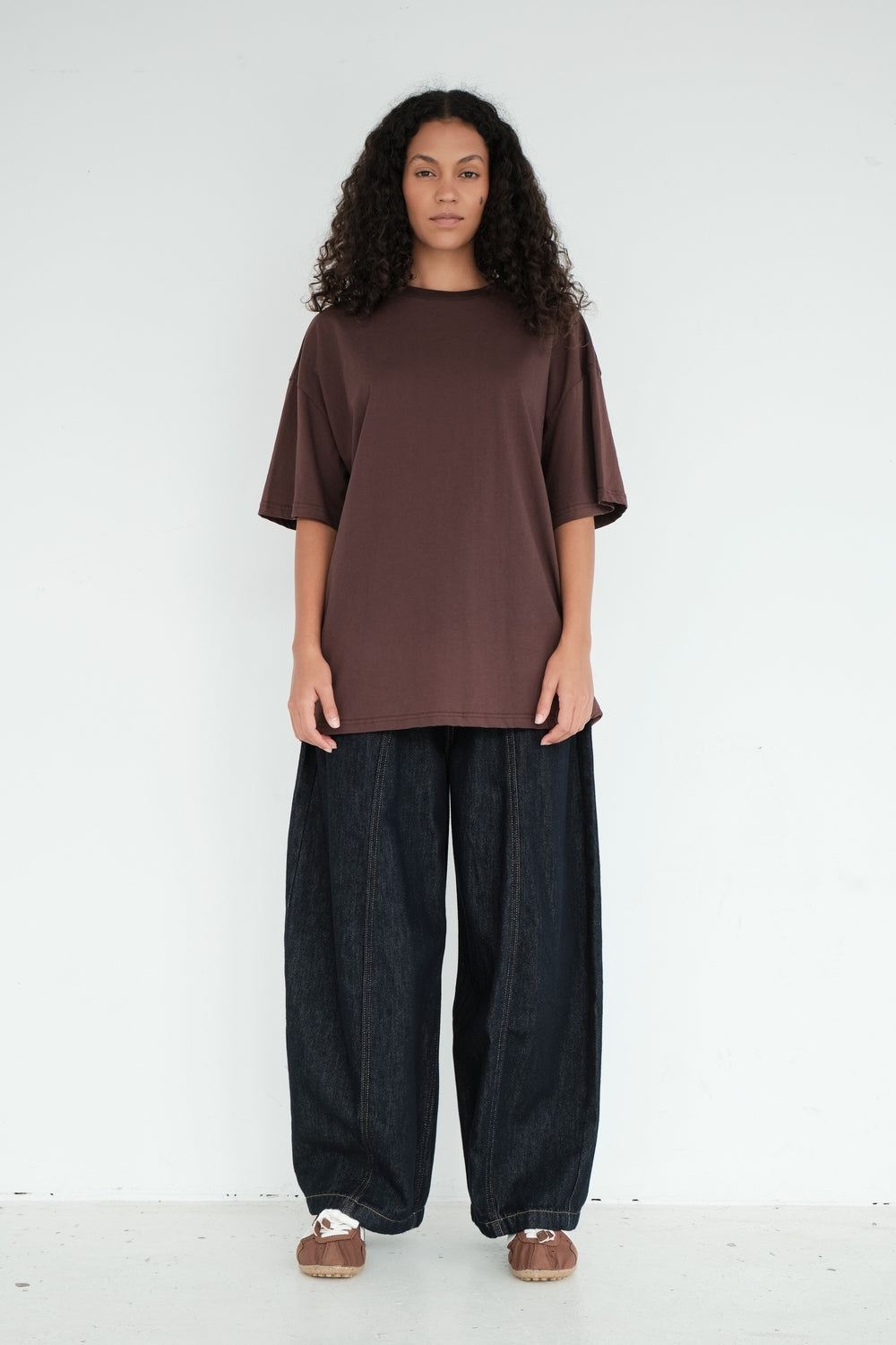 T-SHIRT GABIN CHOCOLAT