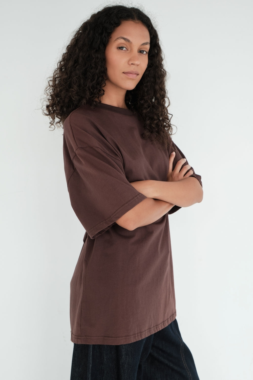 T-SHIRT GABIN CHOCOLAT