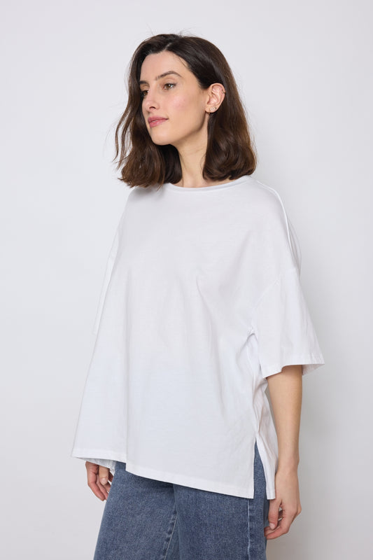 T-SHIRT OLIVIA BLANC