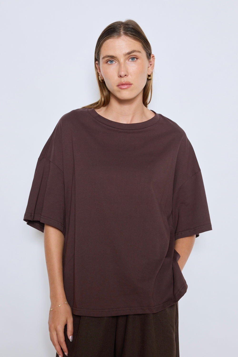 T-SHIRT OLIVIA CHOCOLAT