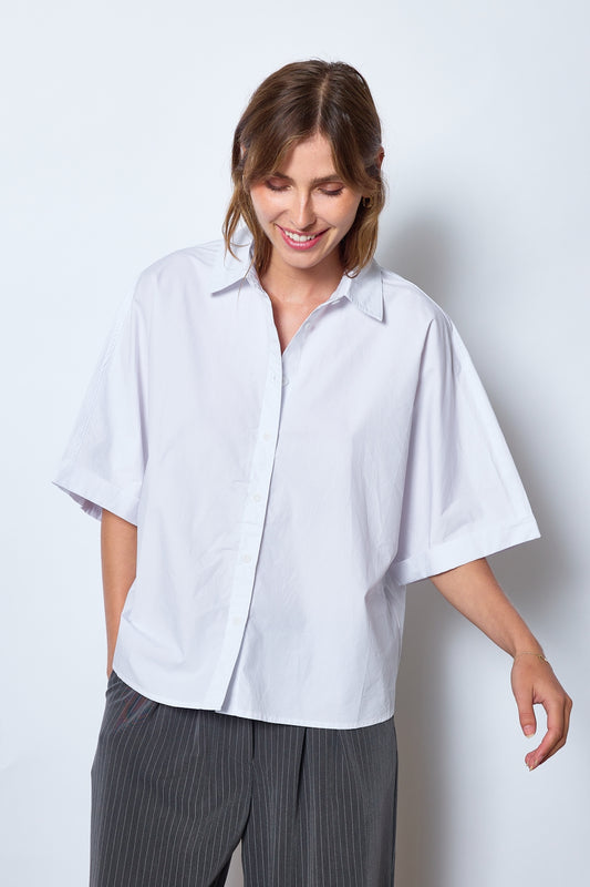 CHEMISE KIM BLANCHE