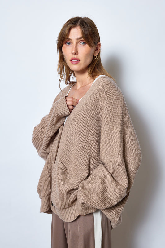 GILET TOM BEIGE