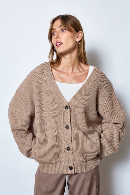 GILET TOM BEIGE