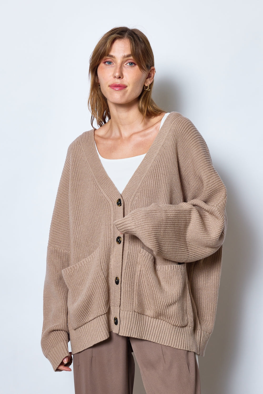 GILET TOM BEIGE