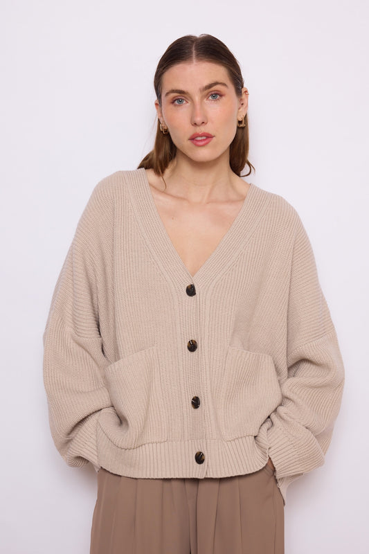 GILET TOM ECRU