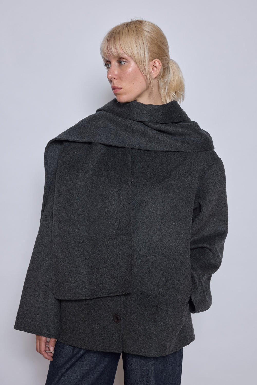 MANTEAU CAMELIA GRIS