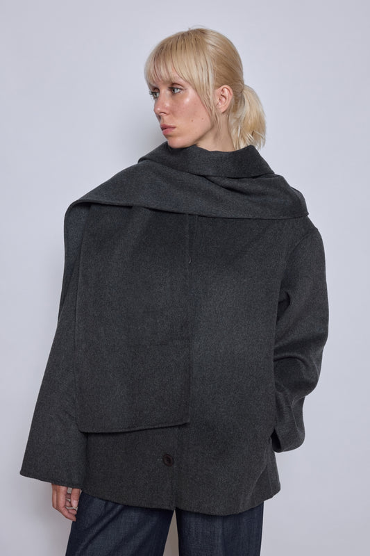 MANTEAU CAMELIA GRIS