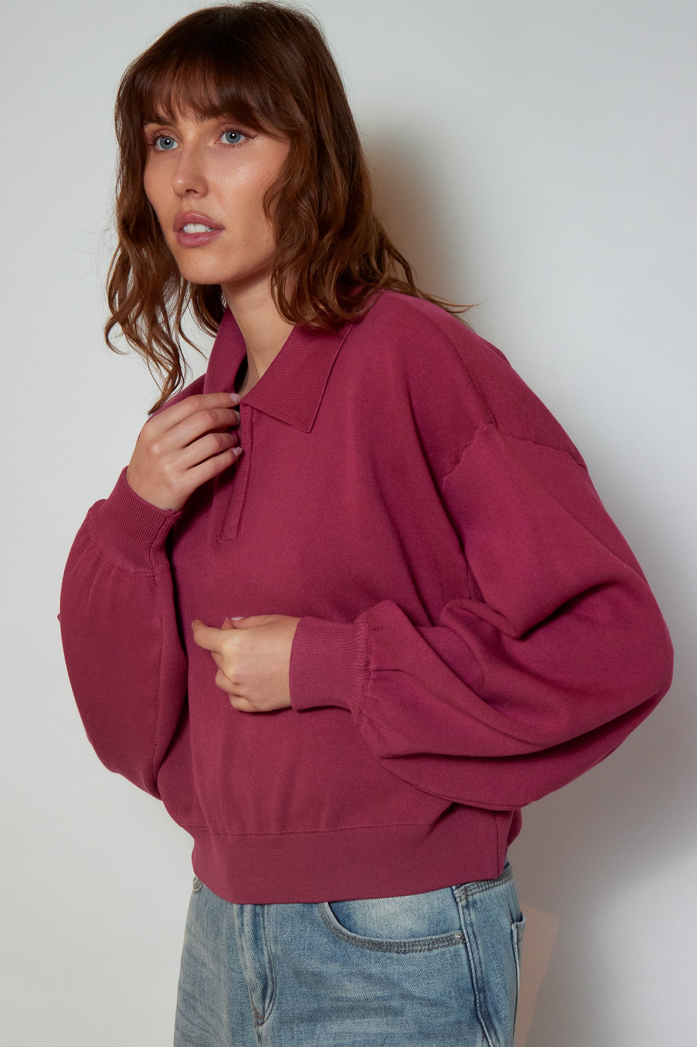 PULL CHLOE FRAMBOISE