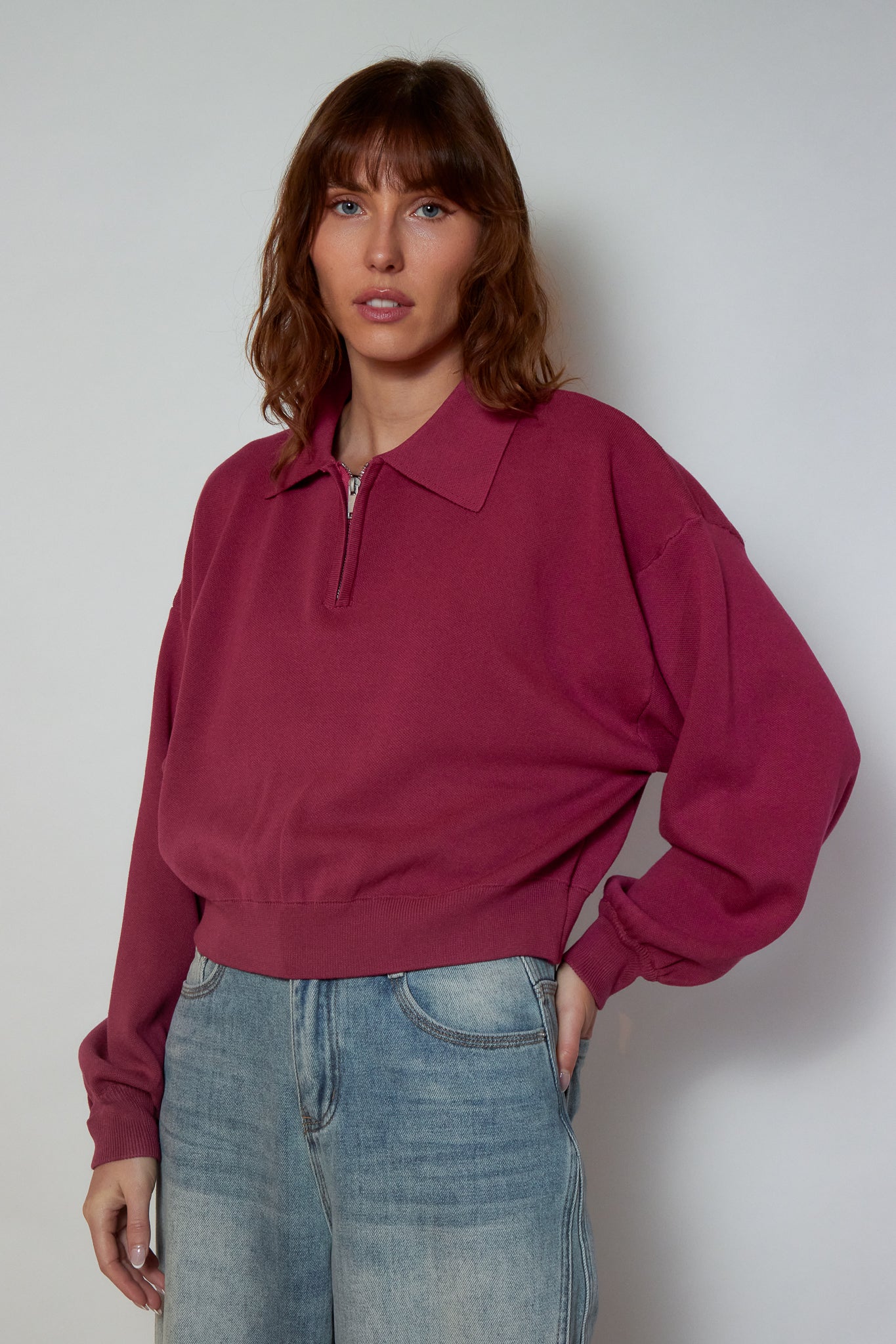 PULL CHLOE FRAMBOISE