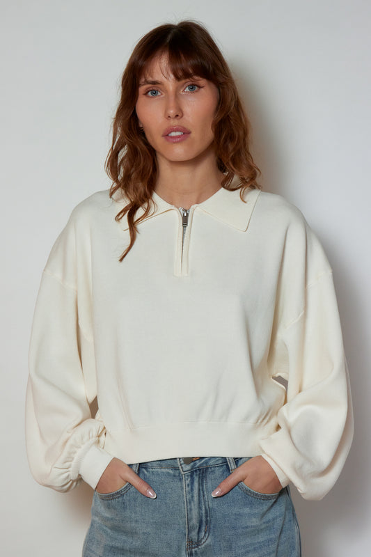 PULL CHLOE ECRU