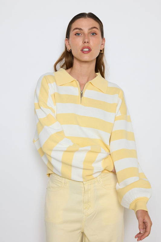 PULL MAGALIE JAUNE
