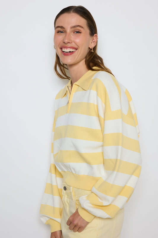 PULL MAGALIE JAUNE