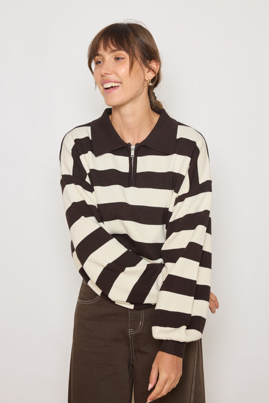 PULL MAGALIE CHOCOLAT