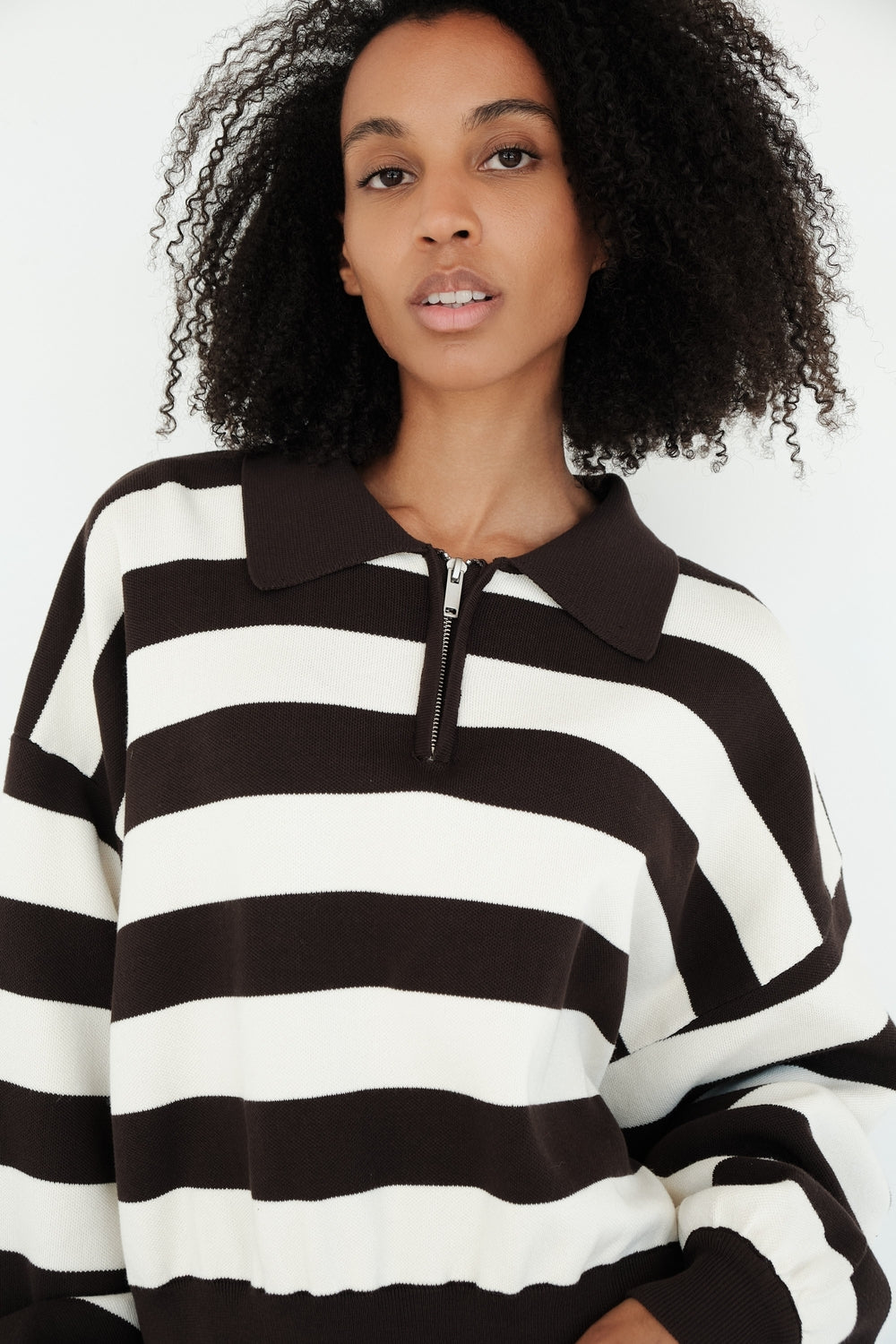 PULL MAGALIE CHOCOLAT