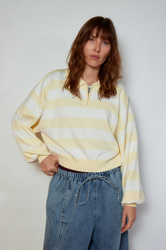 PULL MAGALIE JAUNE CLAIR