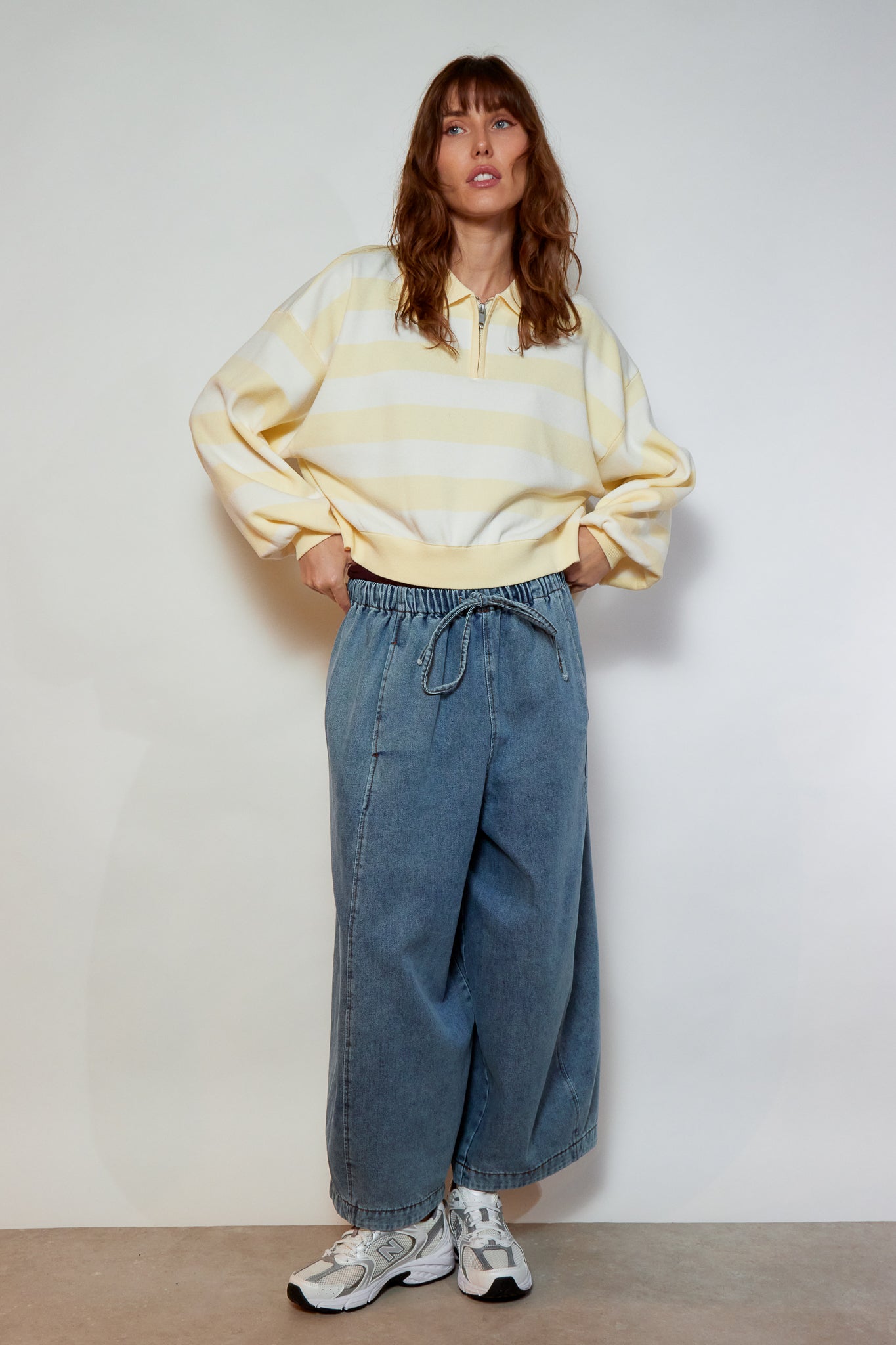 PULL MAGALIE JAUNE CLAIR