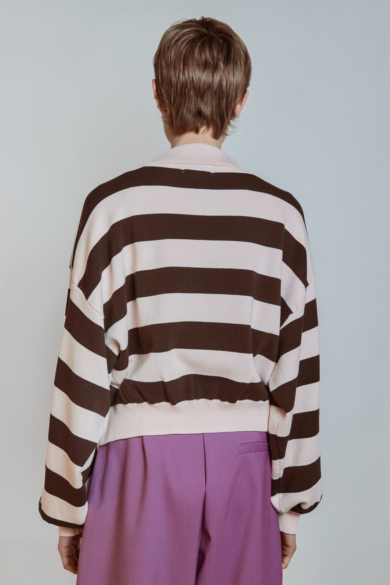 PULL MAGALIE CHOCO ROSE