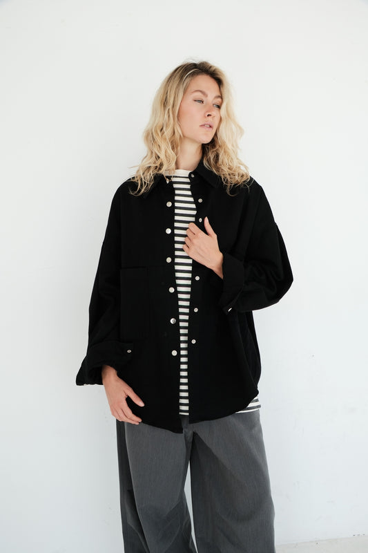CHEMISE FENN NOIR