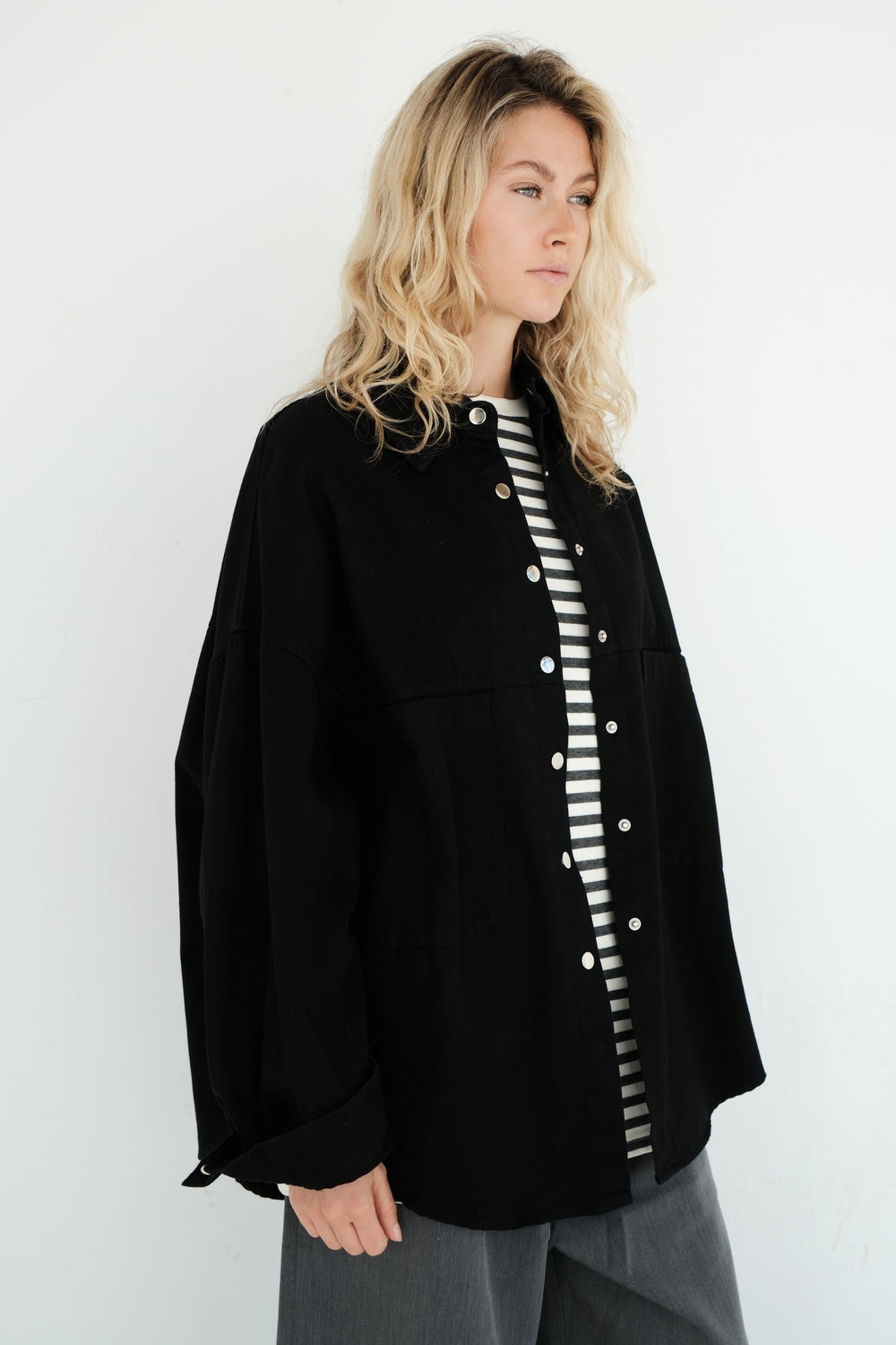 CHEMISE FENN NOIR