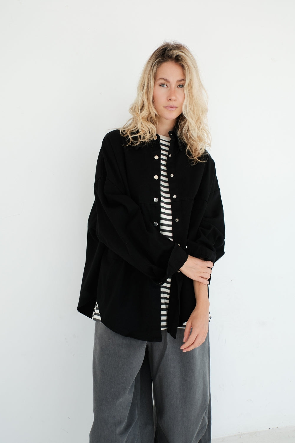 CHEMISE FENN NOIR