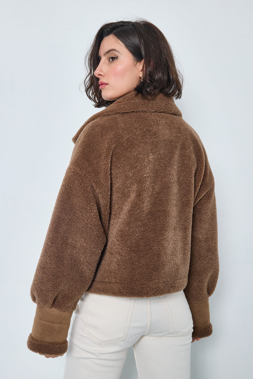 MANTEAU CLARISSE CHOCOLAT