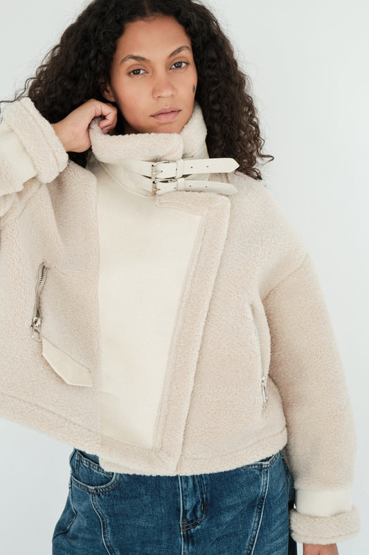 MANTEAU CLARISSE BEIGE