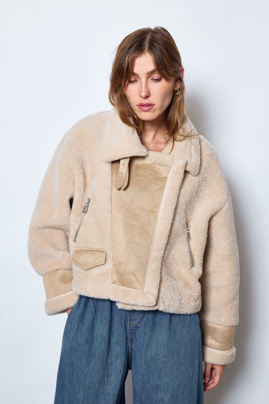 MANTEAU CLARISSE BEIGE