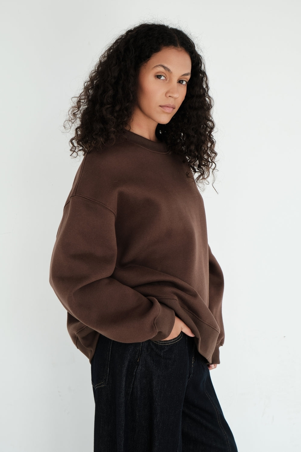 SWEAT ELOISE CHOCOLAT