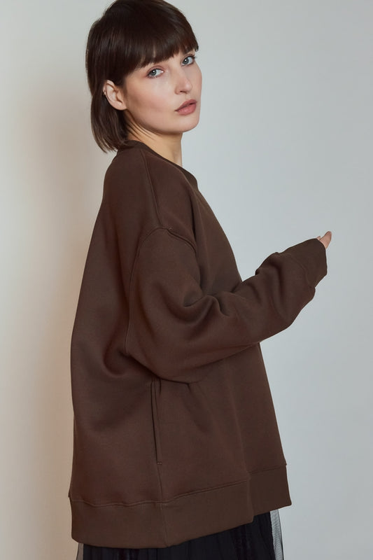 SWEAT ELOISE CHOCOLAT