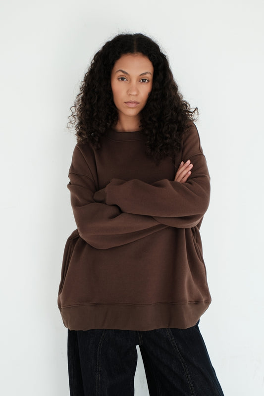 ELOISE CHOCOLATE SWEATER