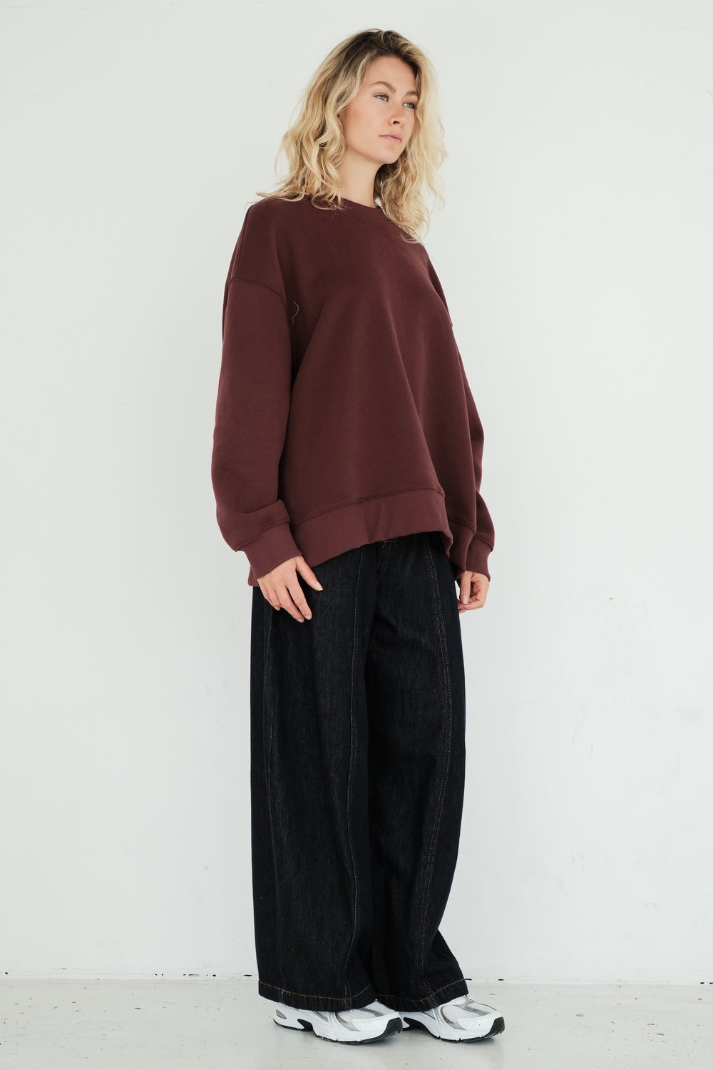 SWEAT ELOISE PRUNE