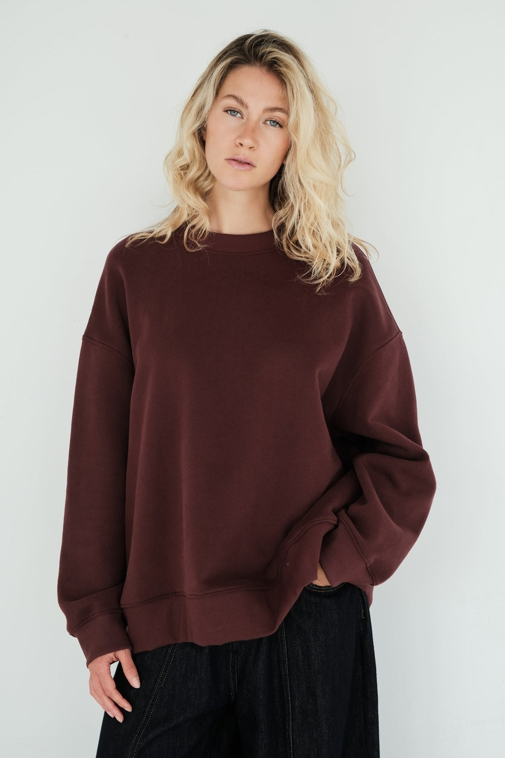 SWEAT ELOISE PRUNE