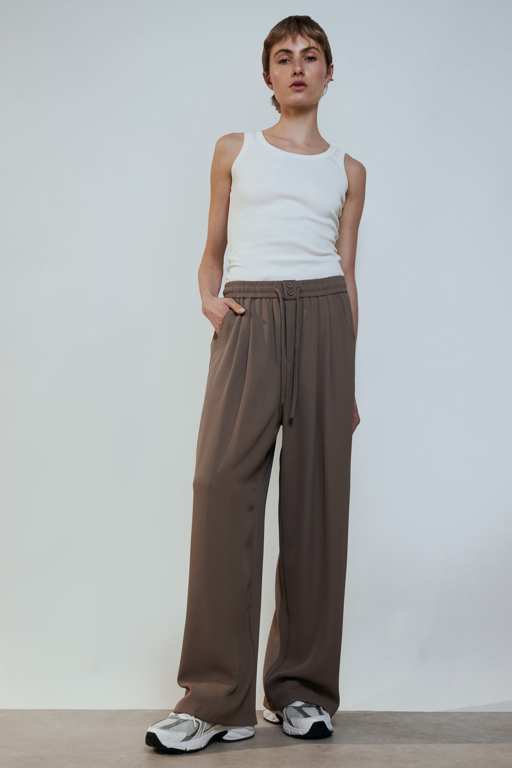 PANTALON DIANE TAUPE