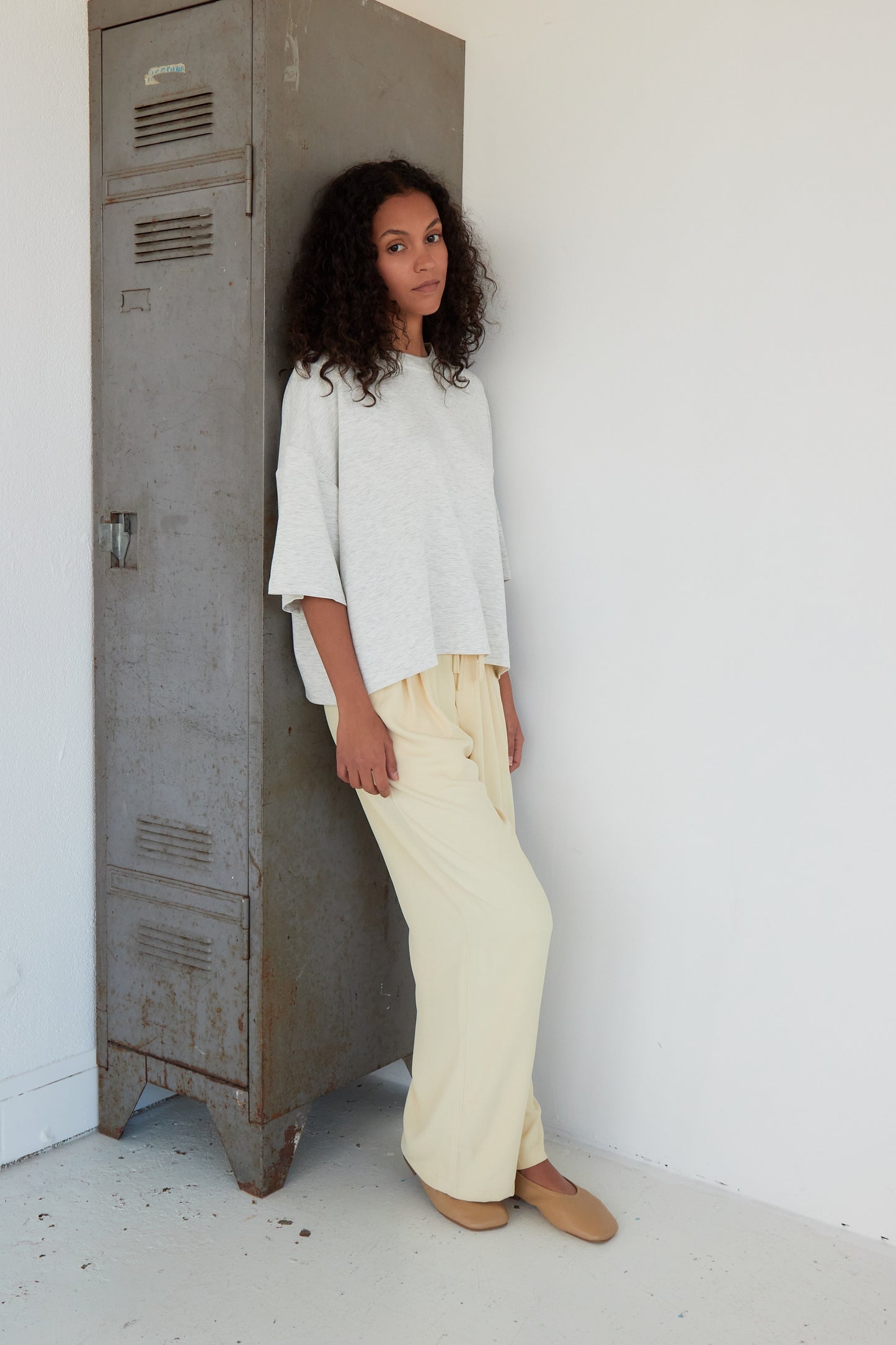 PANTALON DIANE VANILLE