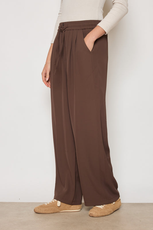 PANTALON DIANE CHOCOLAT