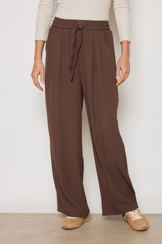 PANTALON DIANE CHOCOLAT