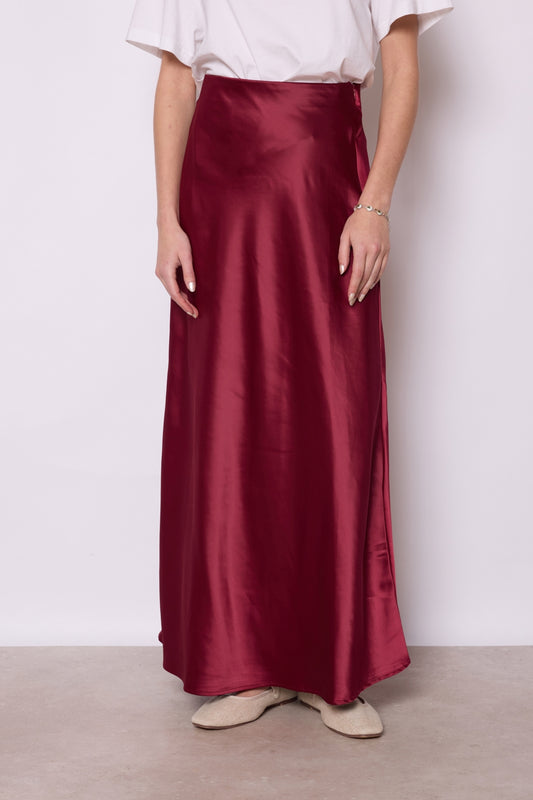 JUPE ALMA BORDEAUX
