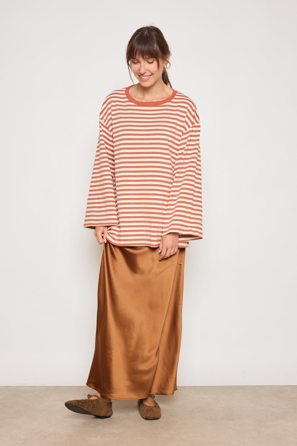 JUPE ALMA CARAMEL