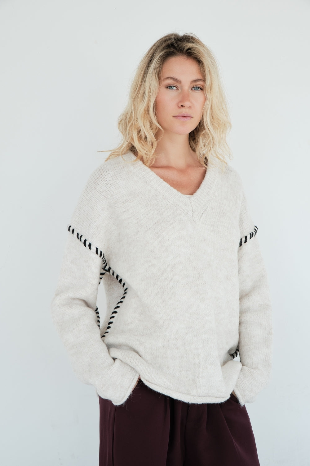 PULL NEVE BEIGE