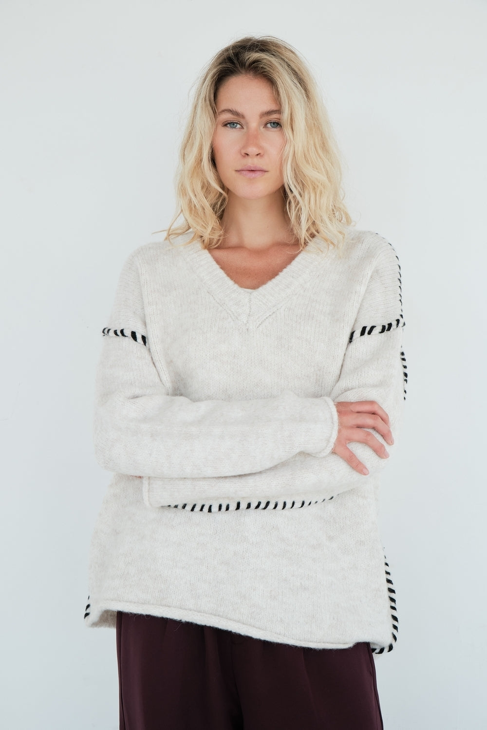 PULL NEVE BEIGE