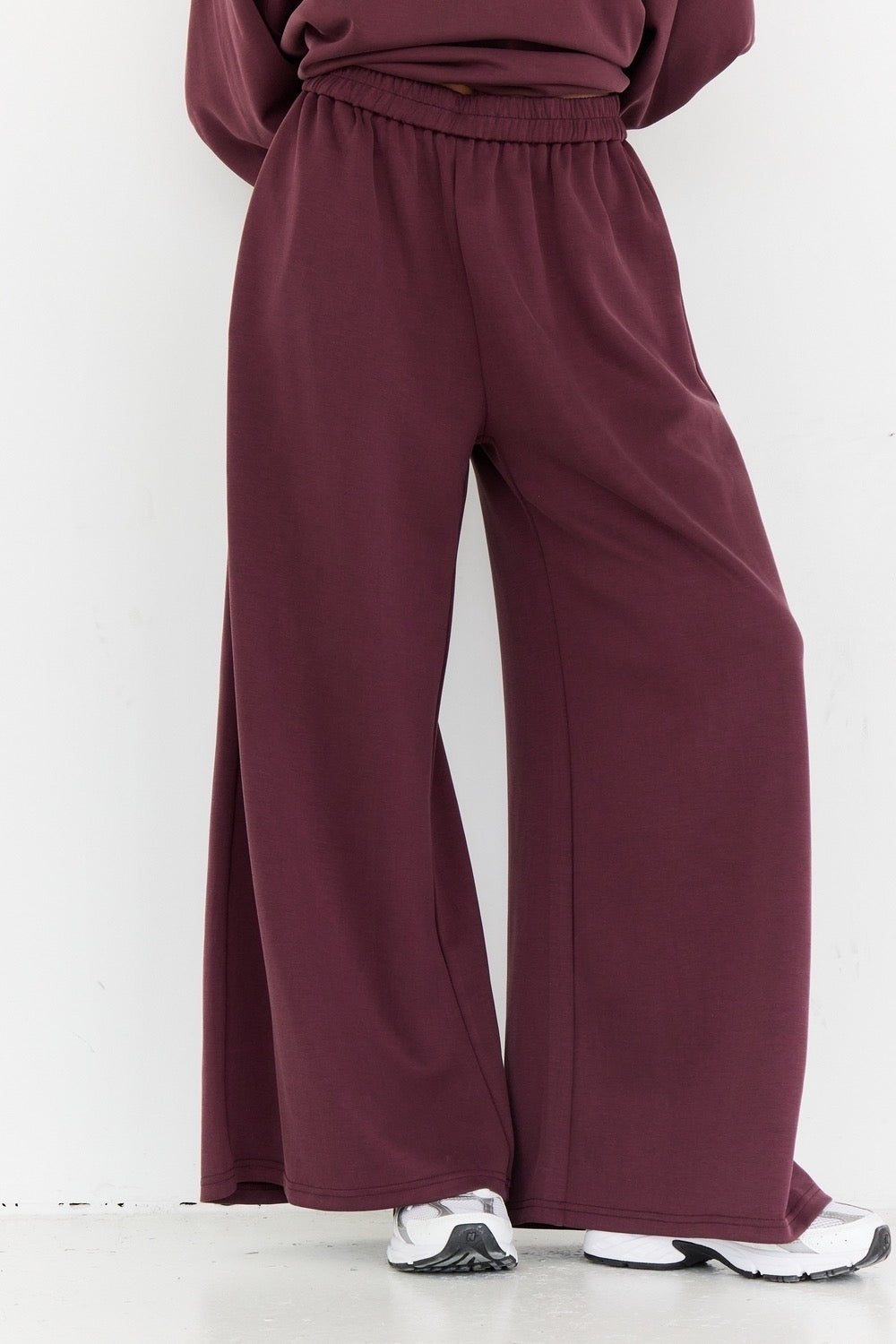PANTALON COLIN PRUNE