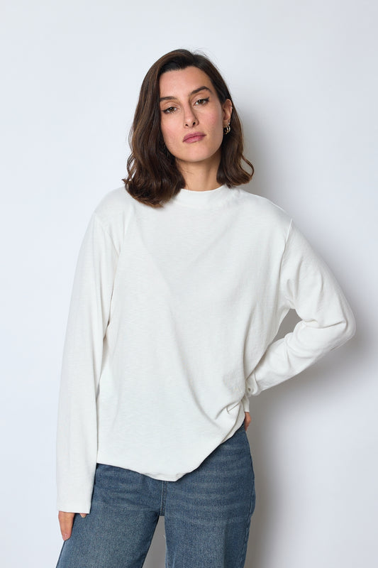 T-SHIRT FRANKIE BLANC