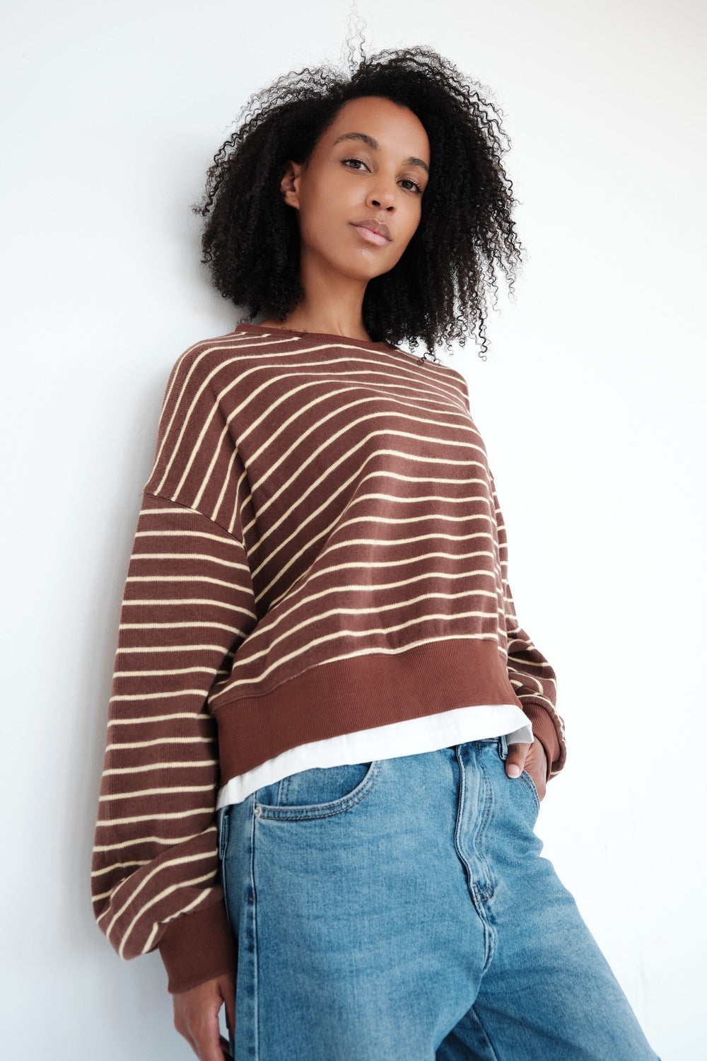 PULL ELOWEN CHOCOLAT CITRON