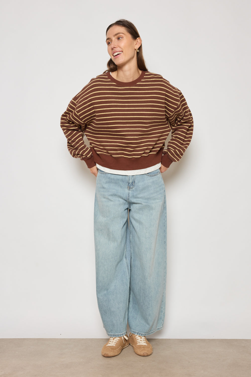 PULL ELOWEN CHOCOLAT