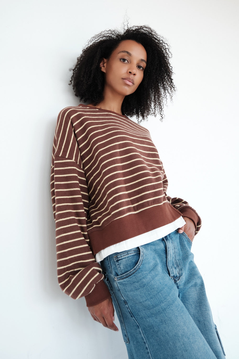 PULL ELOWEN CHOCOLAT CITRON