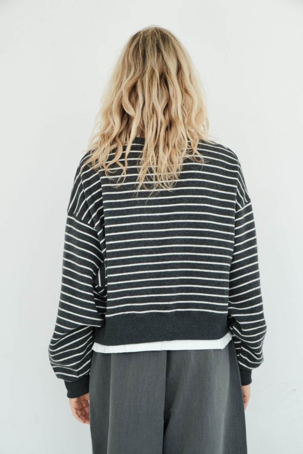 PULL ELOWEN GRIS FONCE