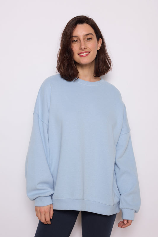 SWEAT CHRISTINE BLEU CIEL
