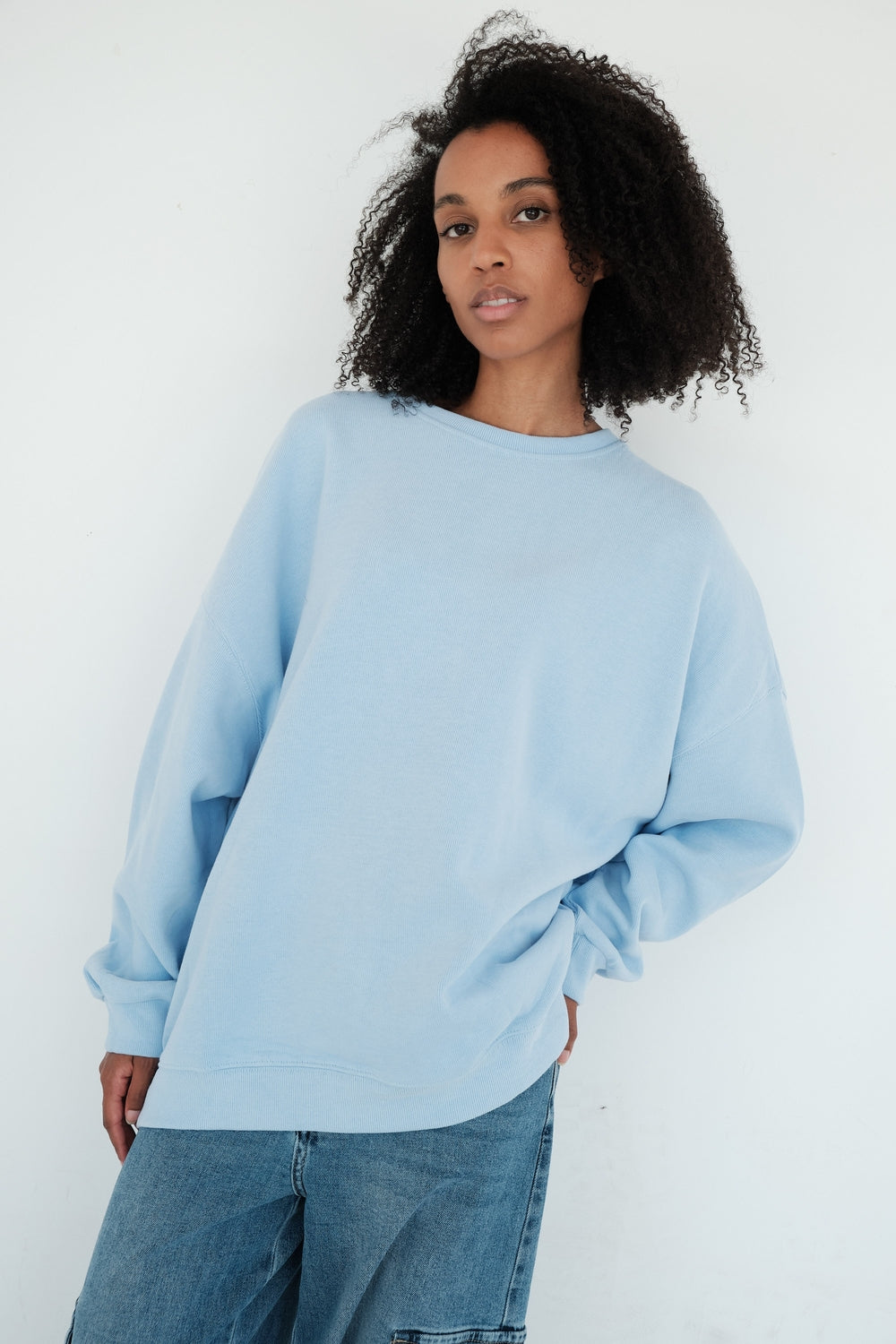 SWEAT CHRISTINE BLEU CIEL