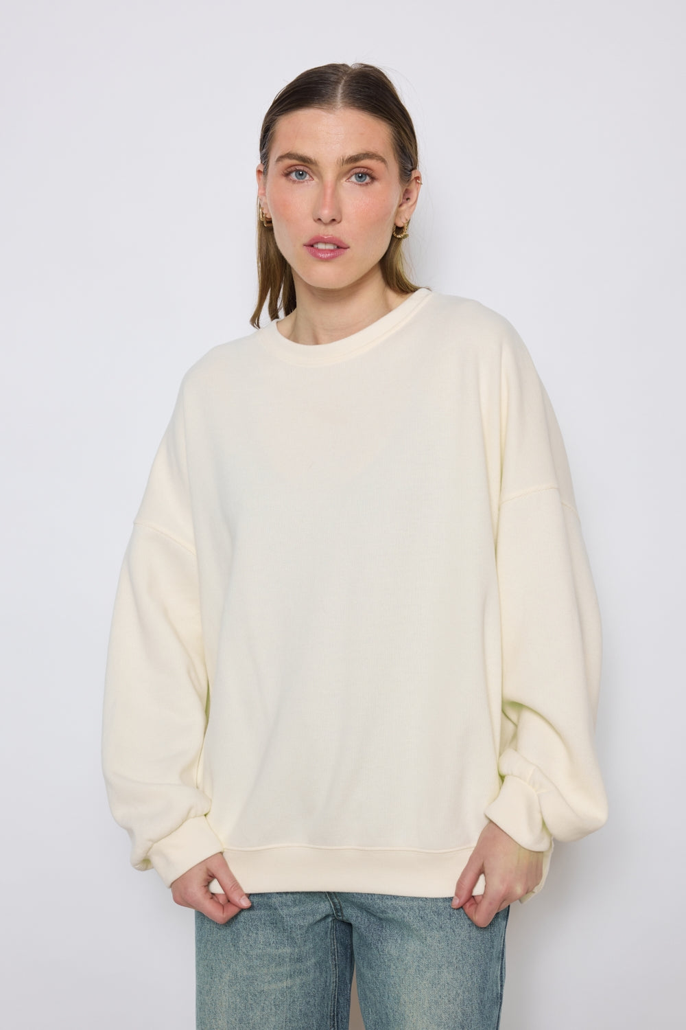 CHRISTINE DARK GREY SWEATSHIRT